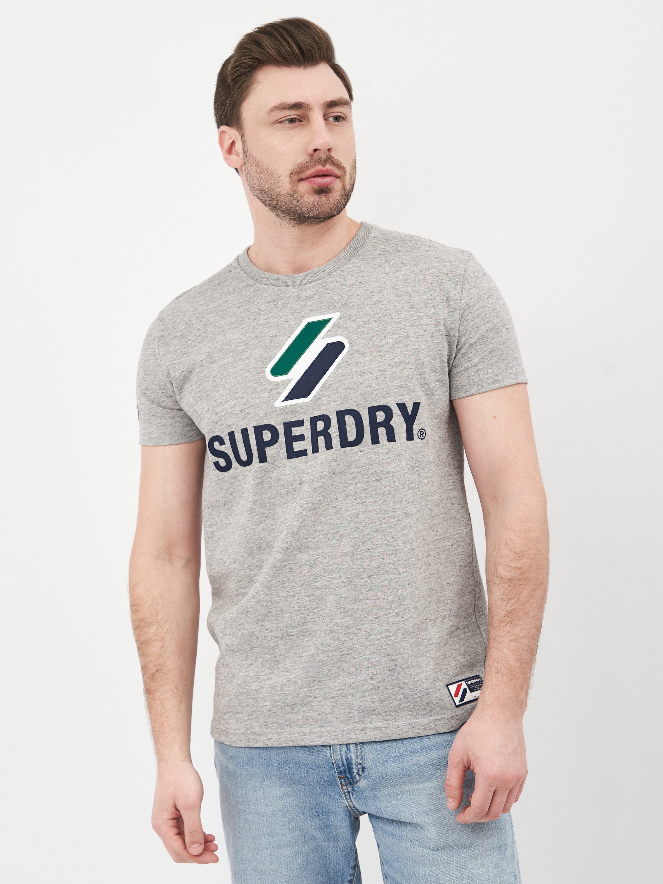 

Футболка Superdry M1010967A-3ND 2XL Grey Slub Grindle