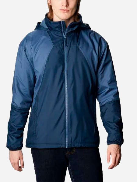

Ветровка Columbia Kingman Lake Lined Windbreaker 1940371-478 XXL Темно-синяя
