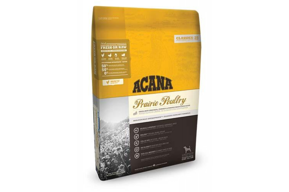 

Сухой корм ACANA Prairie Poultry 6 кг