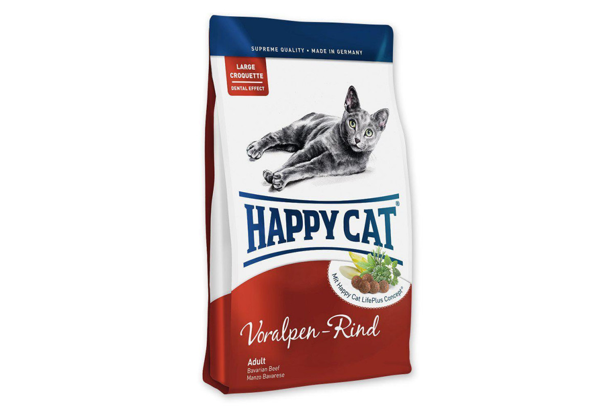 

Сухой корм Happy Cat Supreme Adult Voralpen-Rind для взрослых кошек от 7 лет и старше с говядиной 10 кг