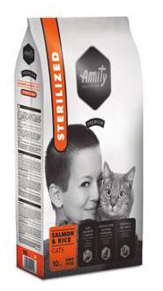 

Сухой корм AMITY Cat Sterilized Salmon 1.5 кг