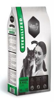 

Сухой корм AMITY Cat Sterilized Chicken 1.5 кг