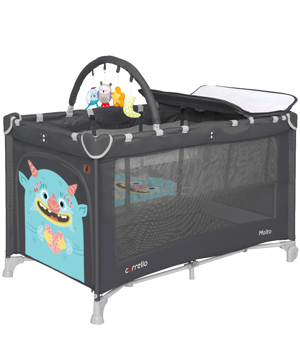

Манеж CARRELLO Molto CRL-11604 Magnet Grey MOQ