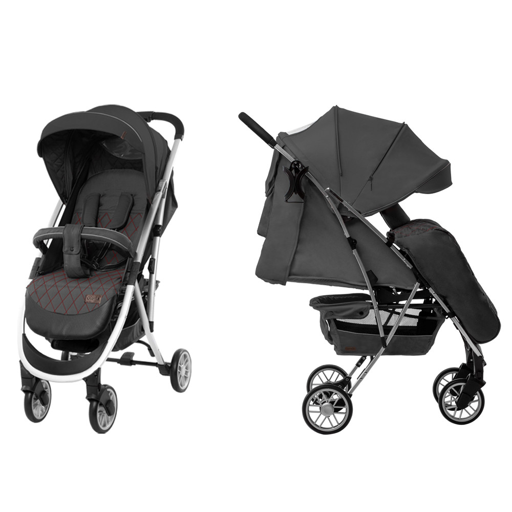 

Коляска прогулочная CARRELLO Gloria CRL-8506 Iron Gray +дождевик M MOQ