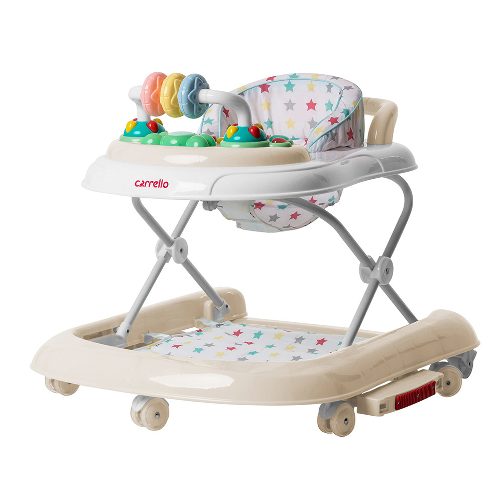

Ходунки CARRELLO Torino CRL-9603 3 Beige 3 в 1 (ходунки, гойдалка, каталка) MOQ