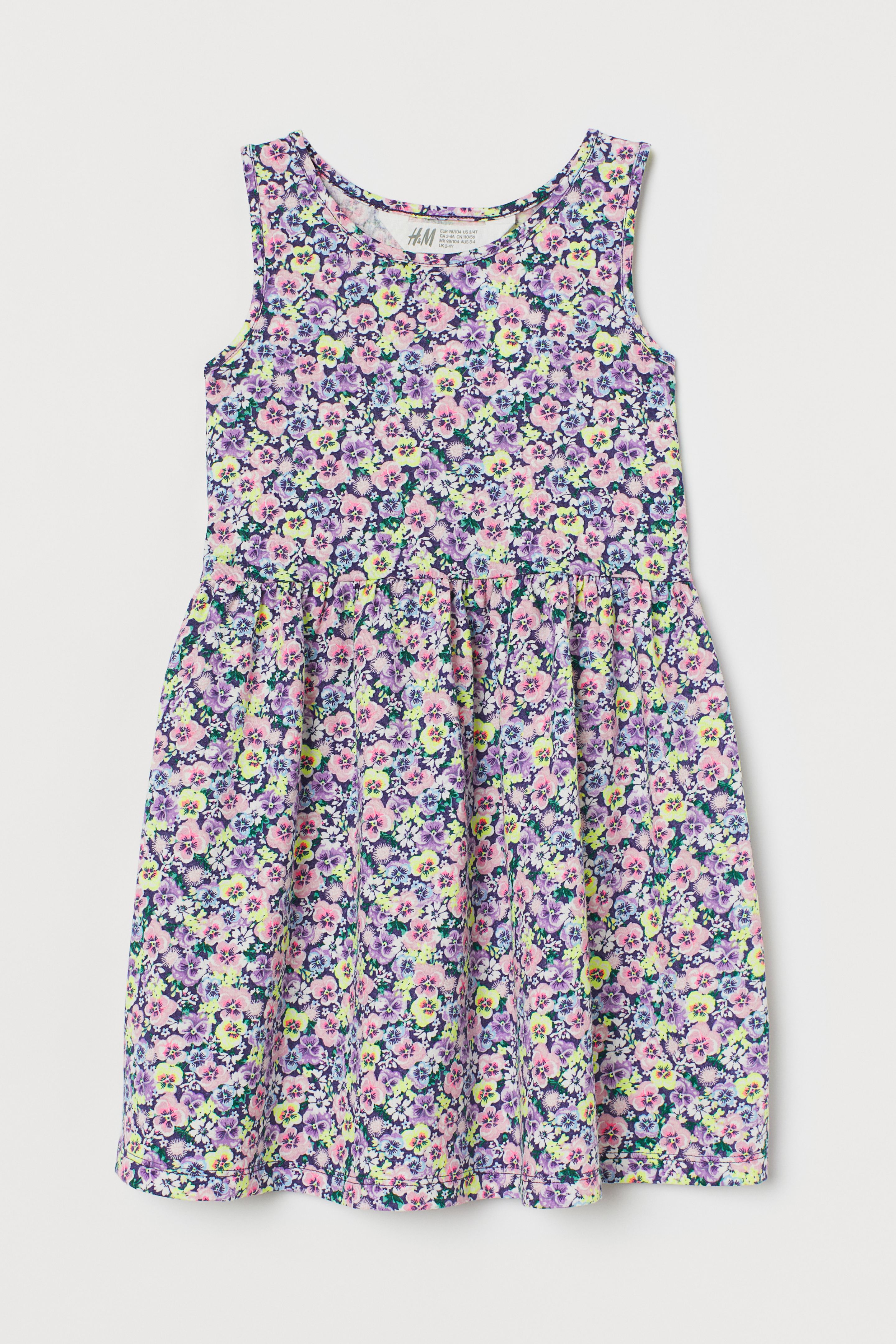 

Сарафан детский H&M с цветами синий 98