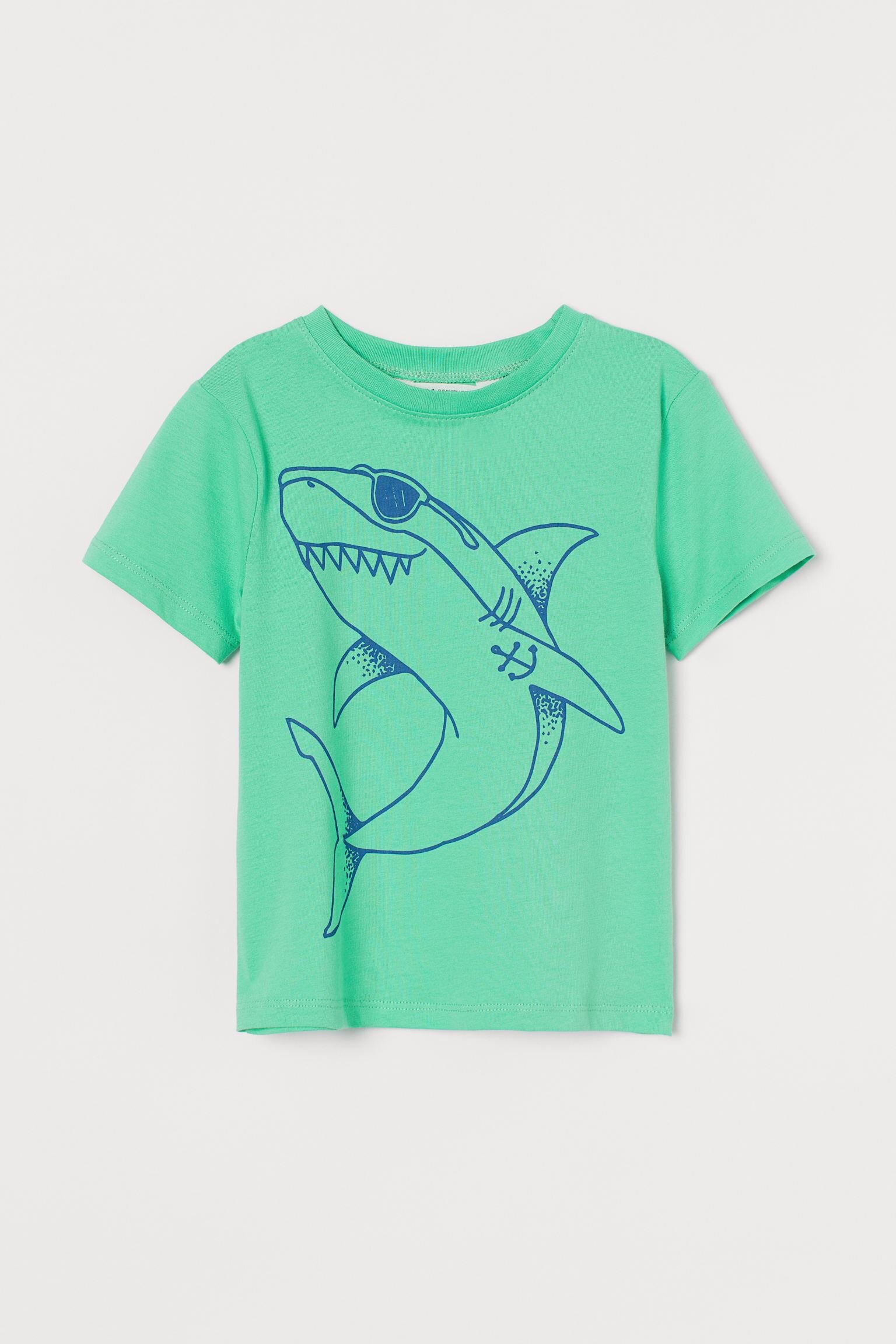 

Футболка H&M для мальчика 4-6 лет 110-116 см Зеленый (HM-00016)