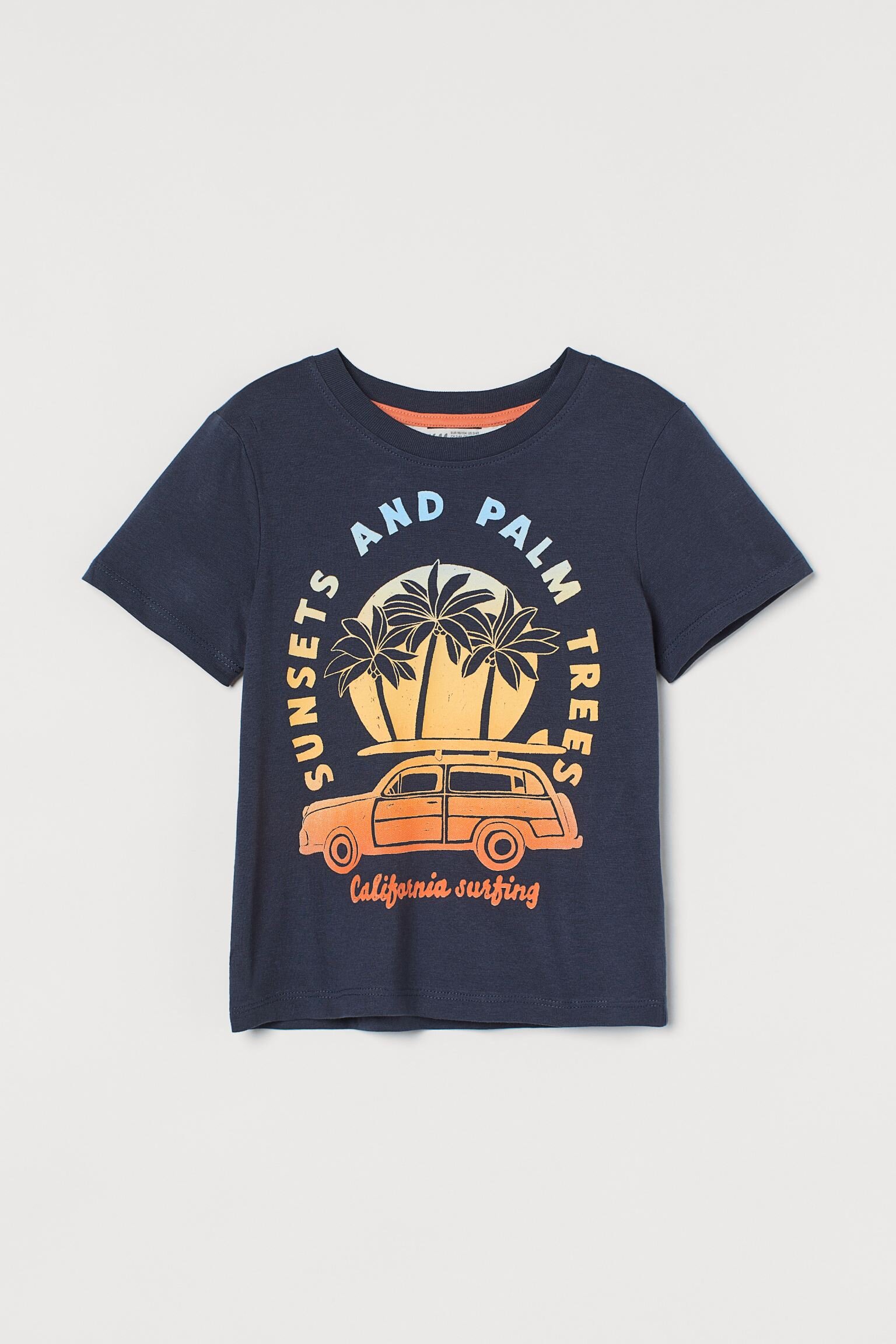 

Футболка H&M для мальчика 4-6 лет 110-116 см Синий (HM-00019)