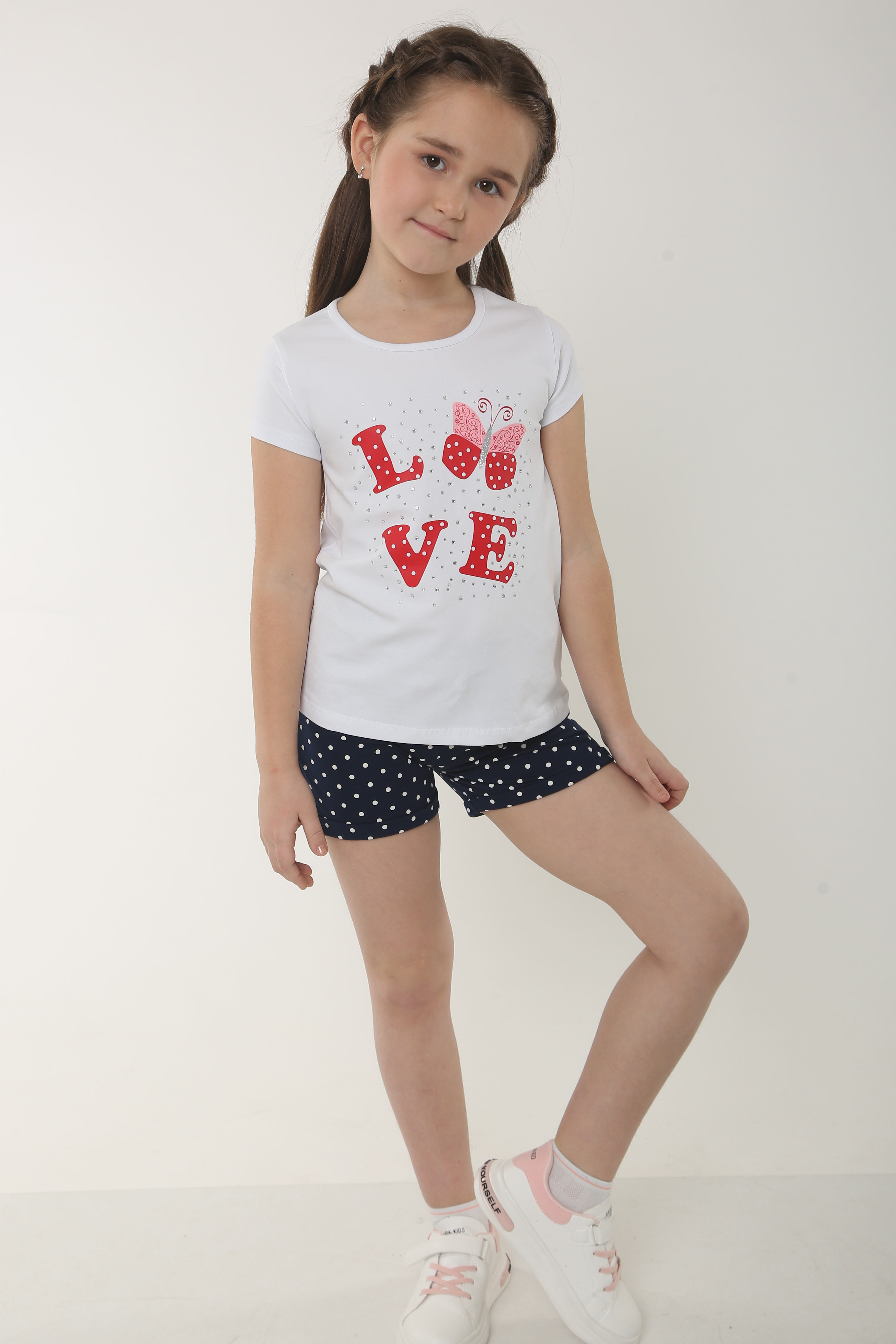 

Костюм детский Wanex "Love" бело-синий 92