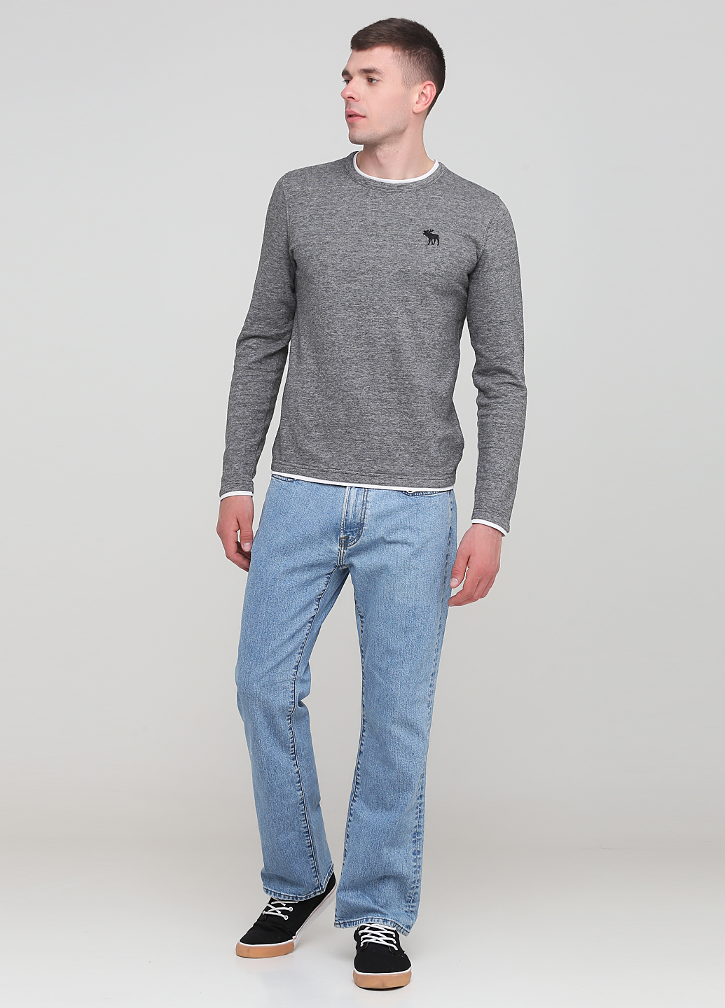 

Джинсы Langdon Skinny Abercrombie & Fitch AF8150M 32/32 Светло-синий