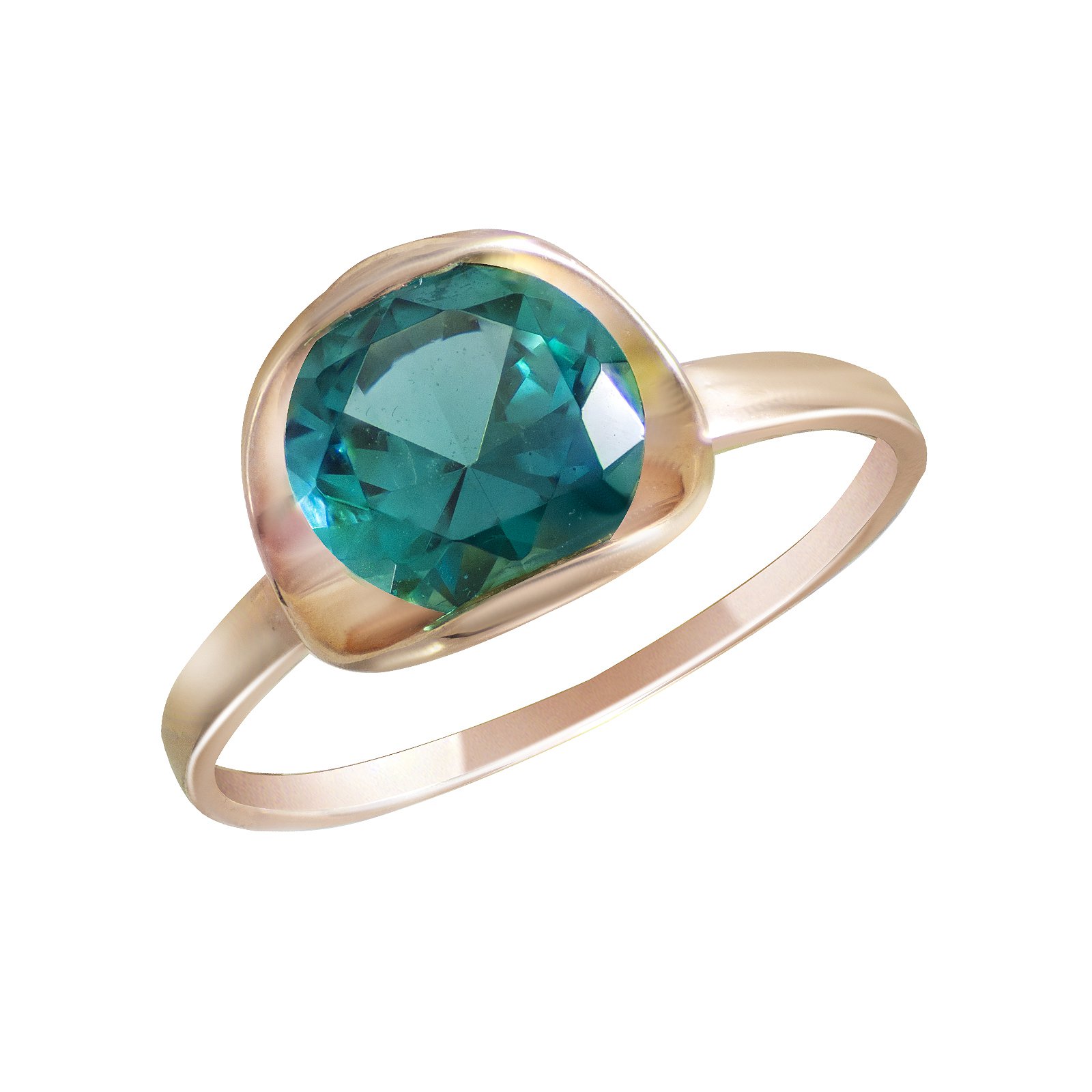 

Кольцо из красного золота с кварцем 1750934, размер 17.5