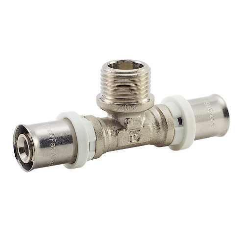 

Тройник пресс FADO с наружной резьбой 20х1/2"х20 HDT25