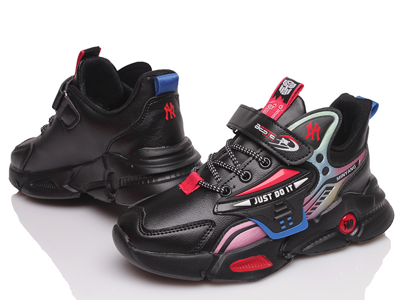

Кроссовки Kidsmix 816 BLACK-RED-ROZ 34 21,5см