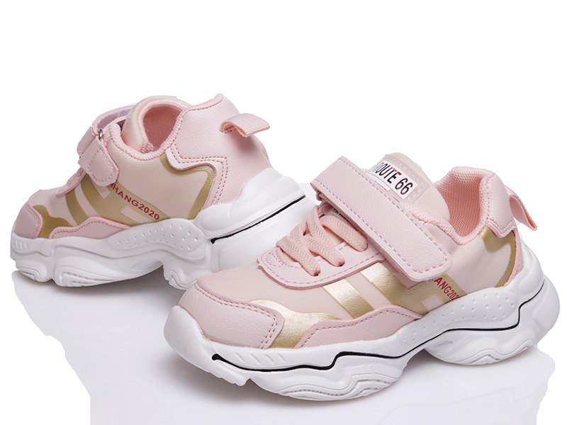 

Кроссовки Kidsmix A88308 pink-gold-ROZ 26 16,5см