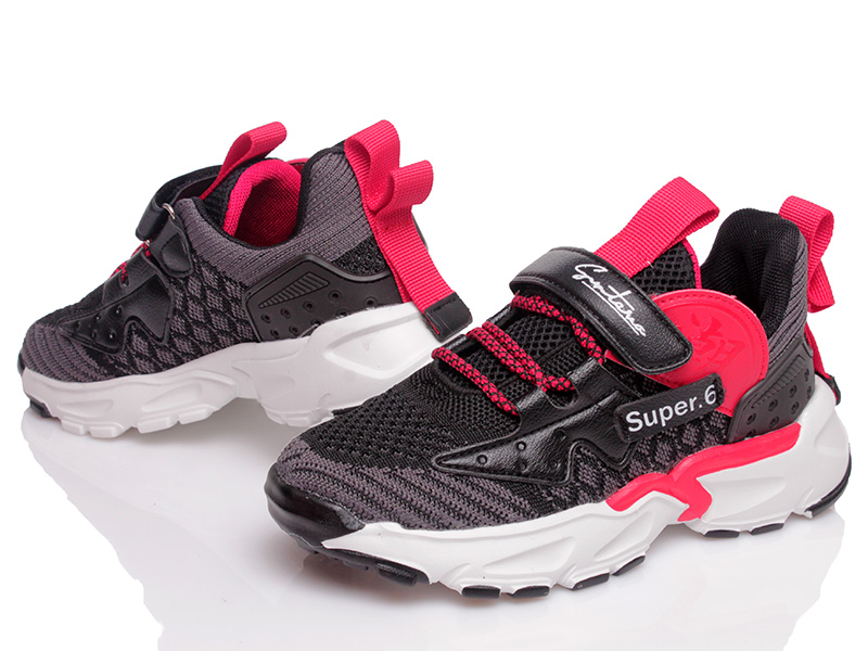 

Кроссовки Kidsmix 2011 BLACK-RED-ROZ 32 19,5см