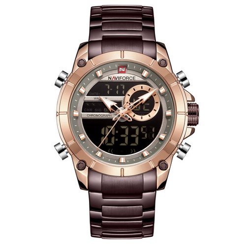 

Часы Naviforce NF9163 Brown-Cuprum