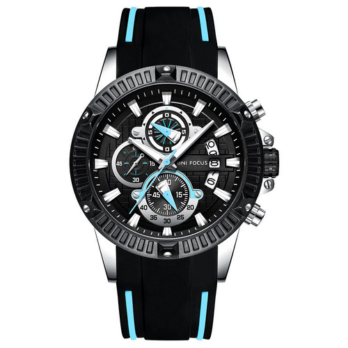 

Часы Mini Focus MF0244G Black-Silver-Turquoise