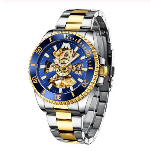 

Часы Chronte Robert Silver-Blue-Gold