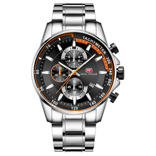 

Часы Mini Focus MF0218G Silver-Black-Orange