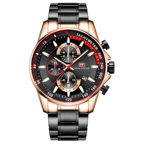 

Часы Mini Focus MF0218G Black-Cuprum-Red