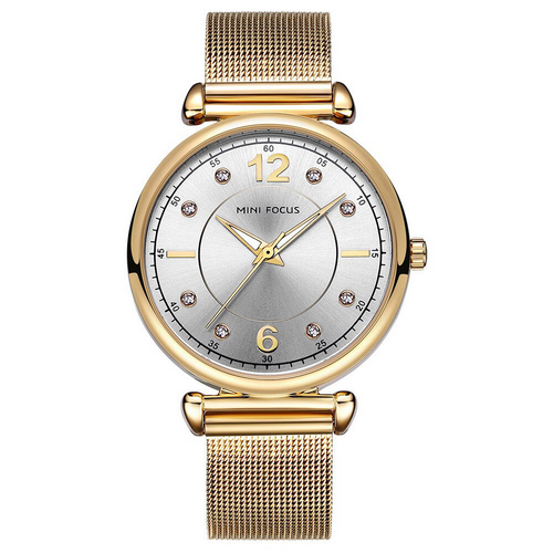 

Часы Mini Focus MF0177L Gold-Silver Diamonds