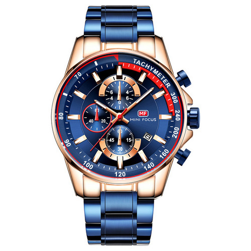 

Часы Mini Focus MF0218G Blue-Cuprum-Red