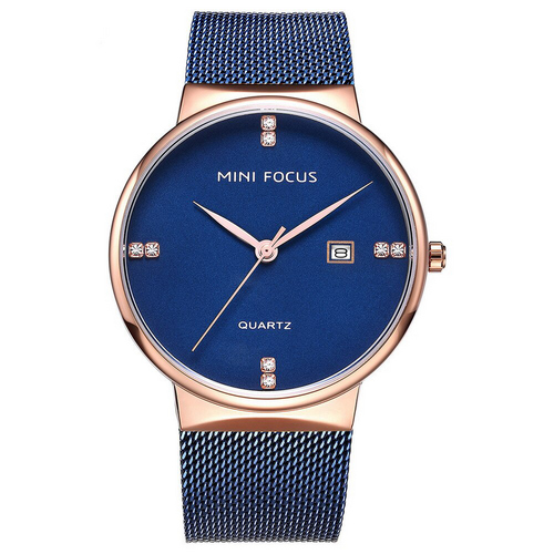

Часы Mini Focus MF0181G Blue-Cuprum