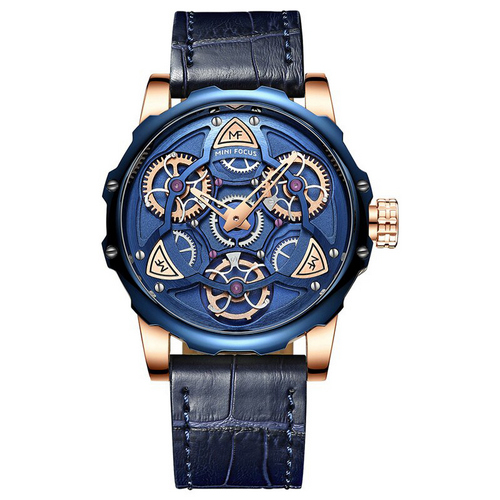 

Часы Mini Focus MF0249G Blue-Cuprum