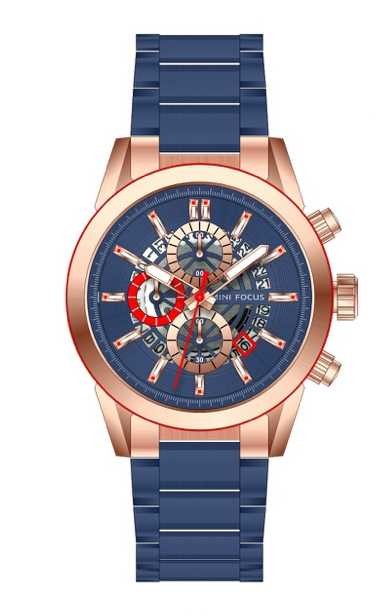 

Часы Mini Focus MF0285G Blue-Cuprum