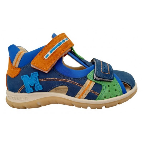 

Босоножки Minimen 39papuga р. 31 19,8 см. cиний