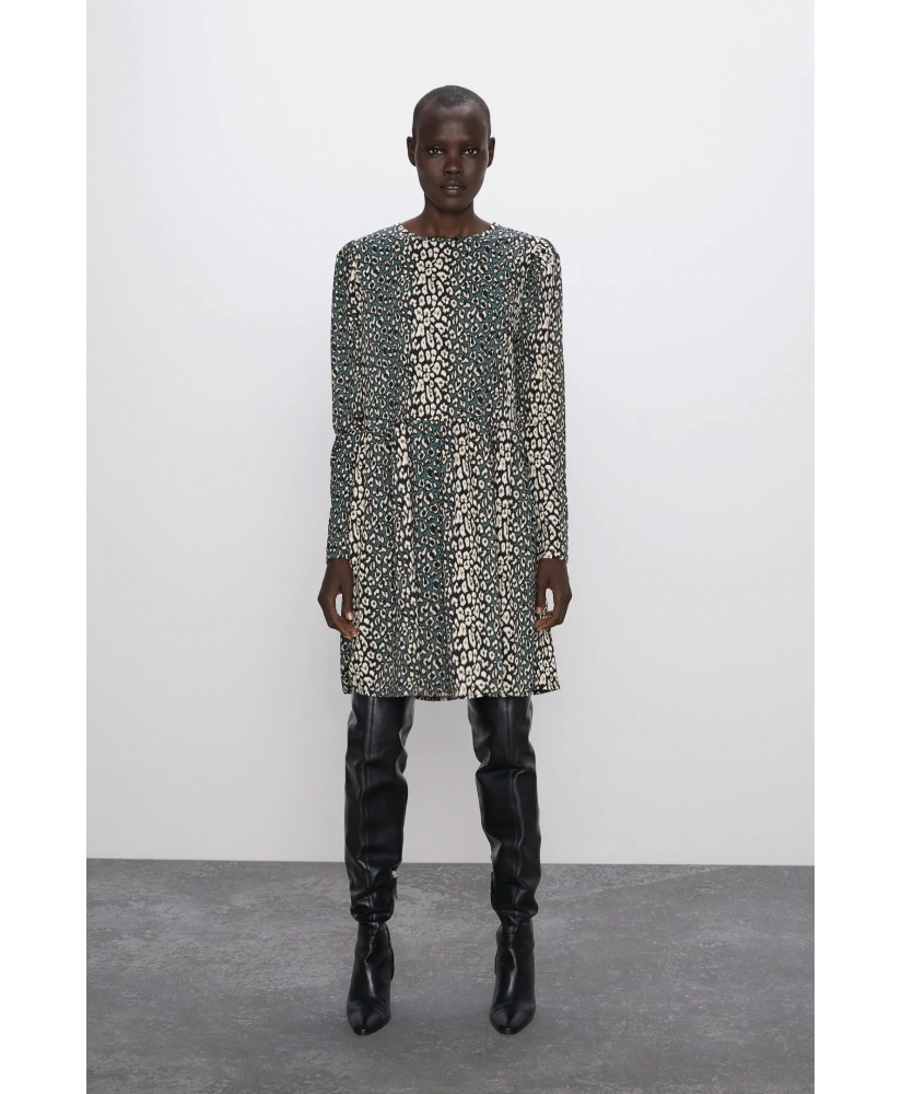 

Сукня ZARA 36360 XL Леопардовий принт