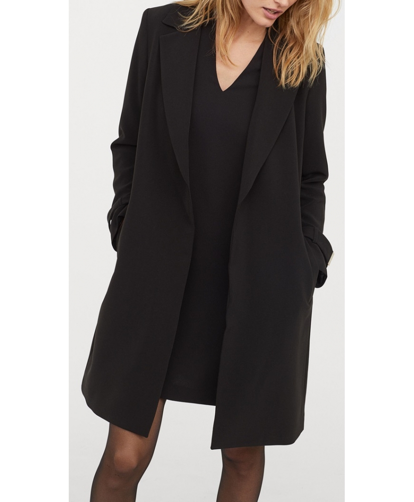 

Тренч H&M 28499 36 Чорний