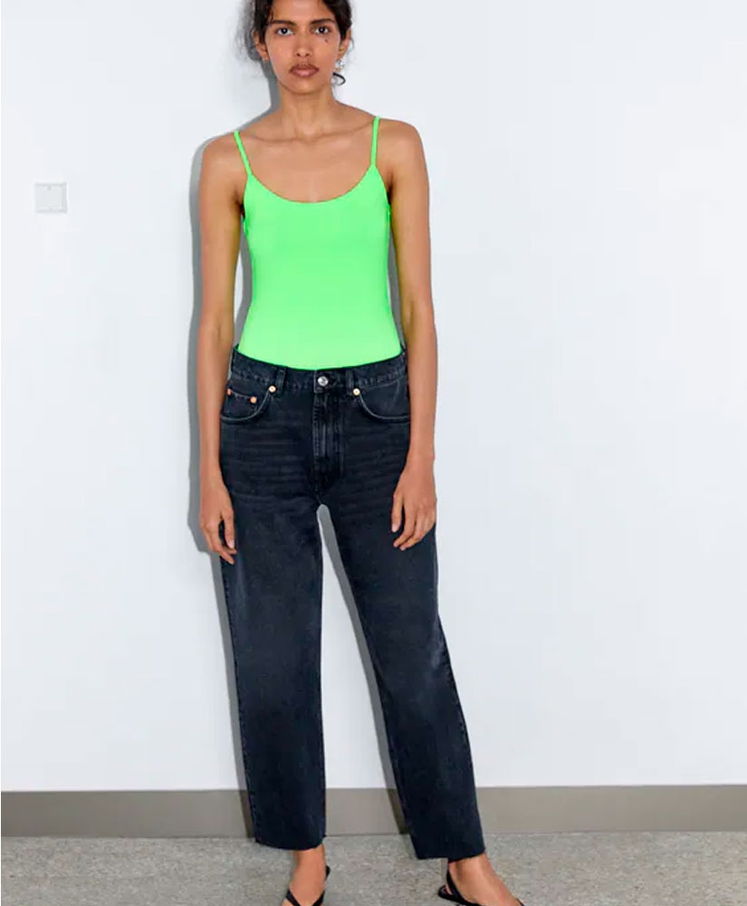 

Майка ZARA 0264732 S Неоновий