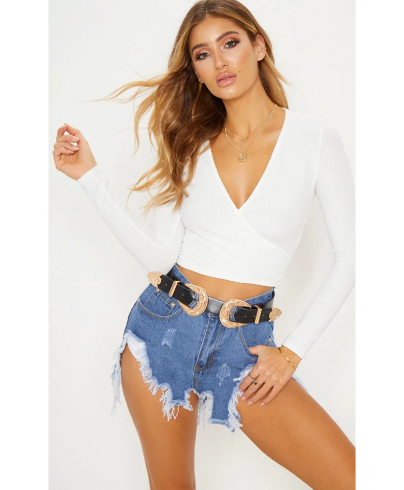 

Toп PrettyLittleThing CLW0308 36 Білий