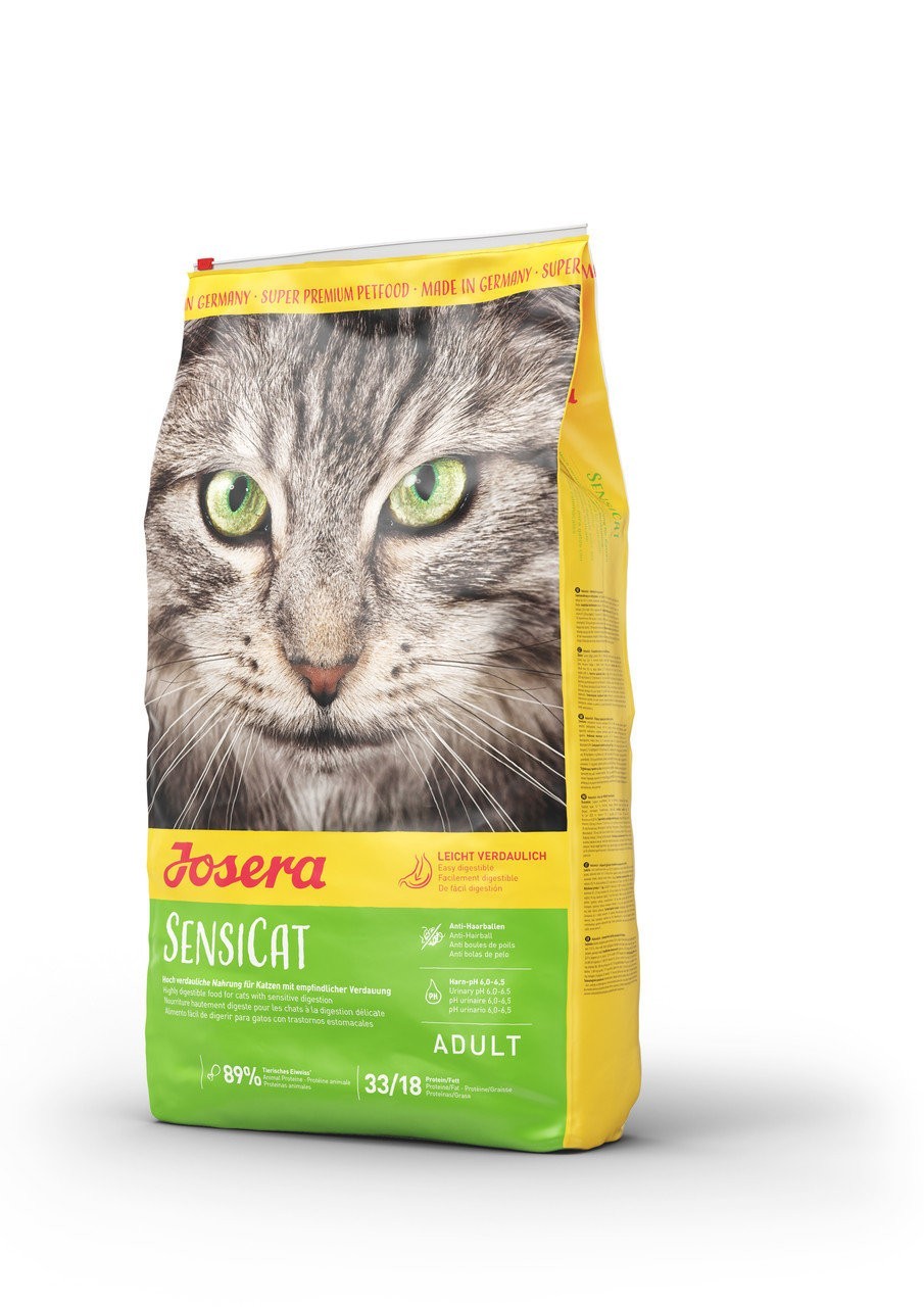 

Корм для котов и кошек Josera SensiCat с чувствительным желудком 10 кг (1989)