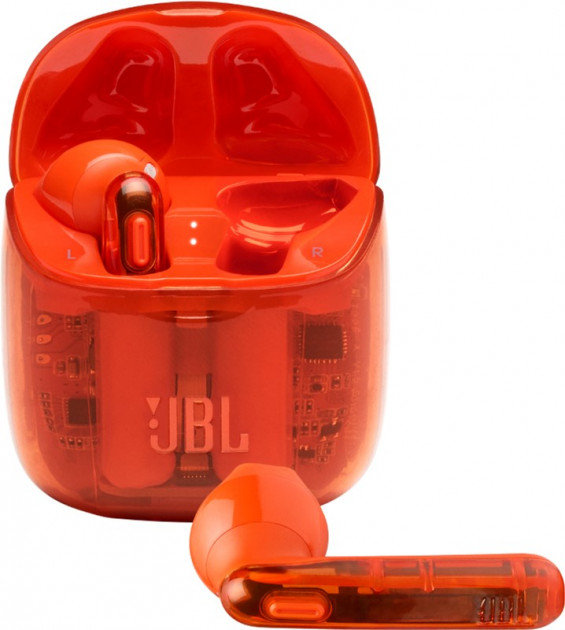 

Наушники JBL T225TWS Ghost Orange (JBLT225TWSGHOSTORG) 163 г оранжевый