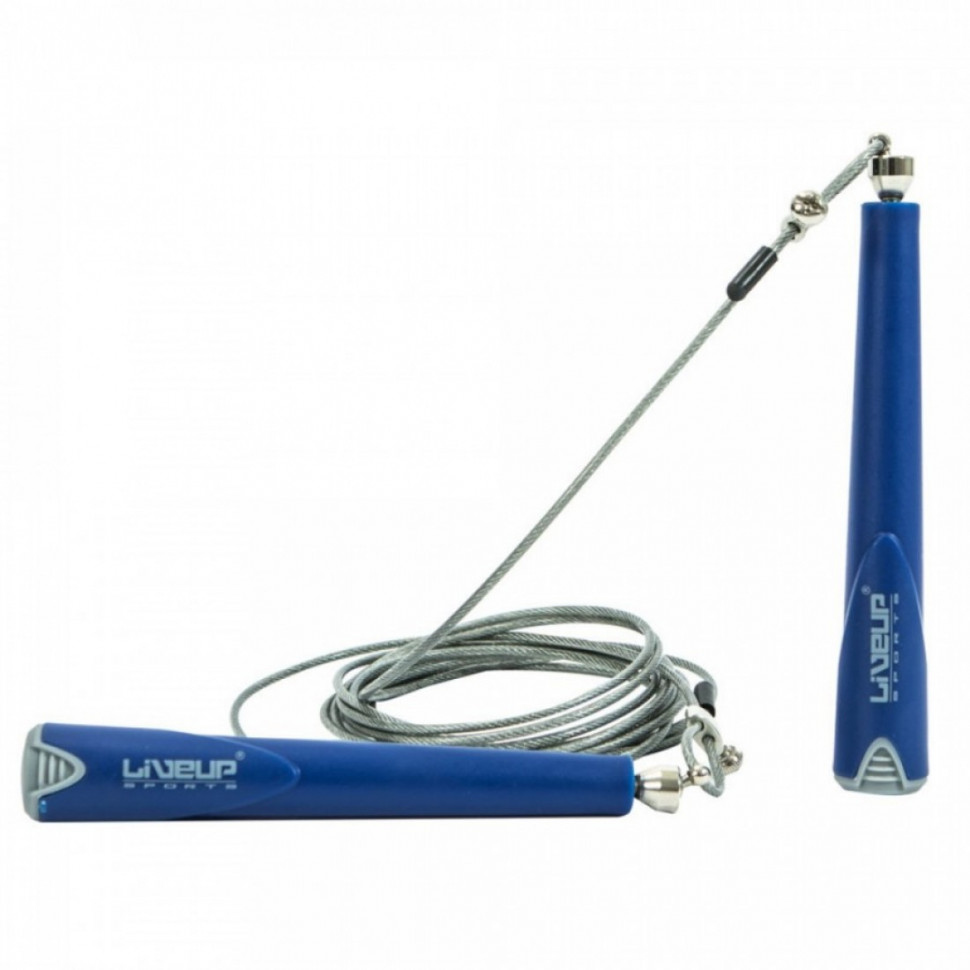 

Скакалка скоростная LiveUp CABLE JUMPROPE LS3114 581-950