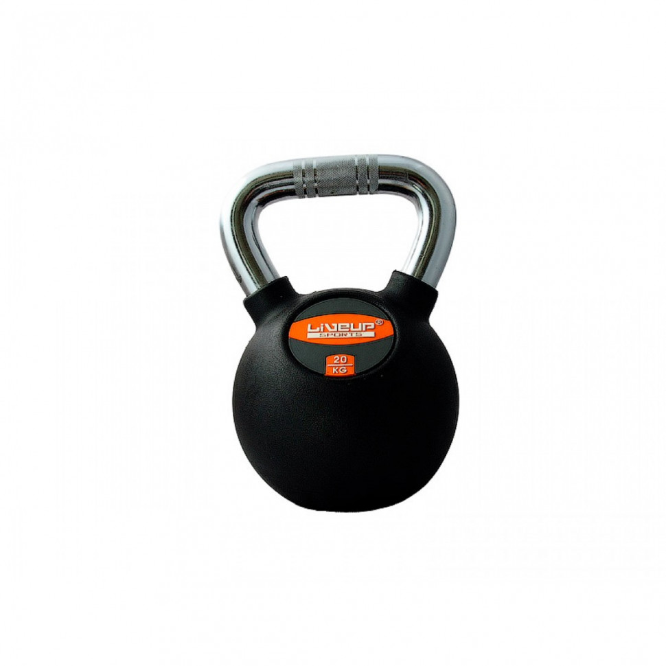 

Гиря LiveUp RUBBER KETTEL DUMBELL LS2044-20 311-680
