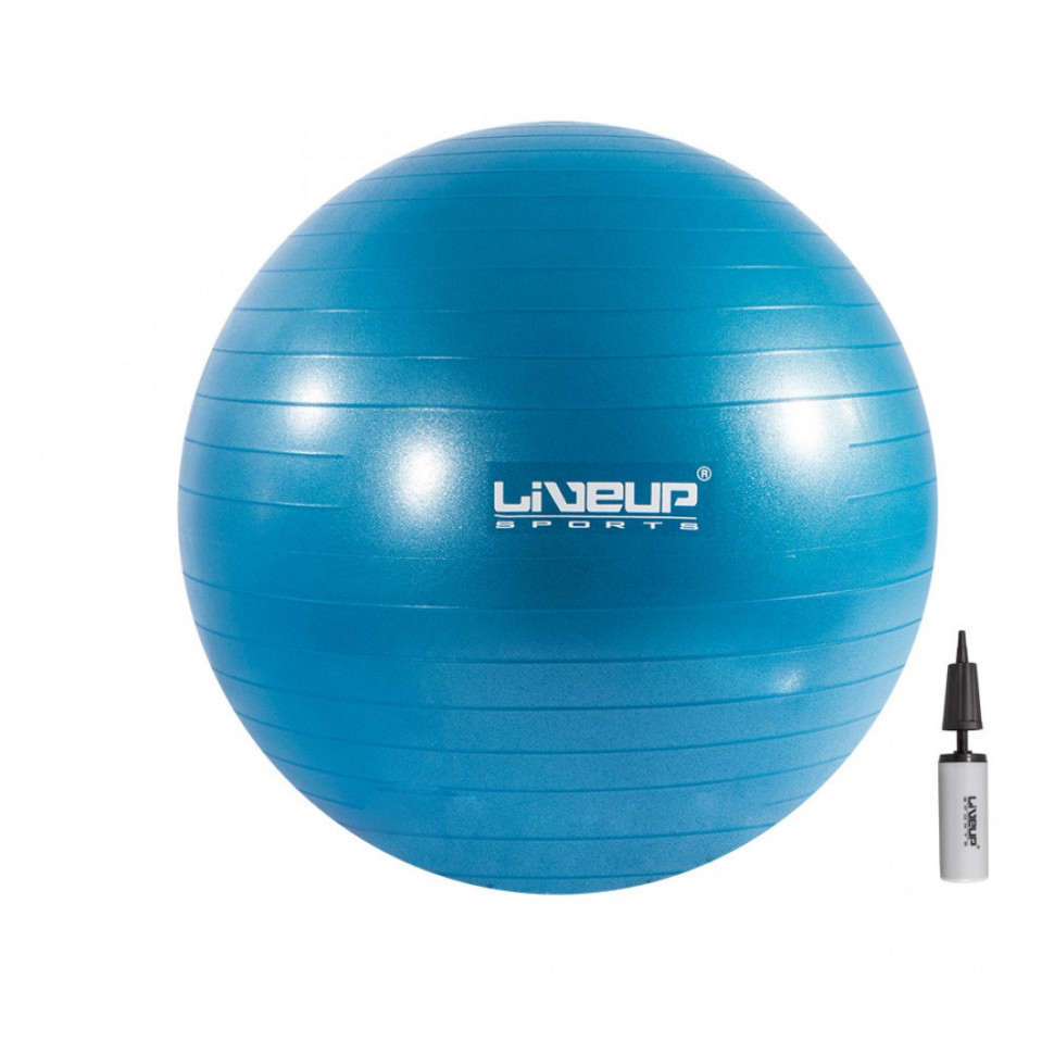 

Фитбол (насос в комплекте) LiveUp ANTI-BURST BALL LS3222-55b 723-1092