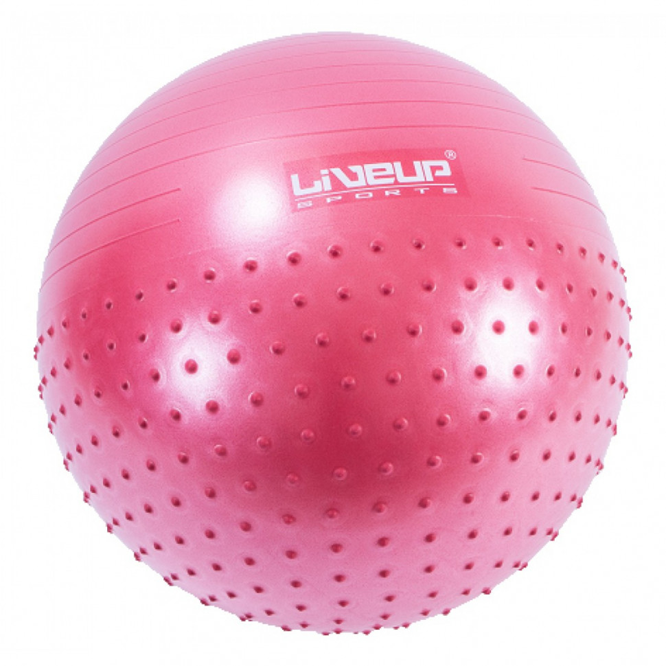 

Фитбол массажный с насосом LiveUp HALF MASSAGE BALL LS3569 733-1102