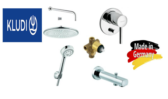 

Душевая система Kludi Bozz 386310576 Хром