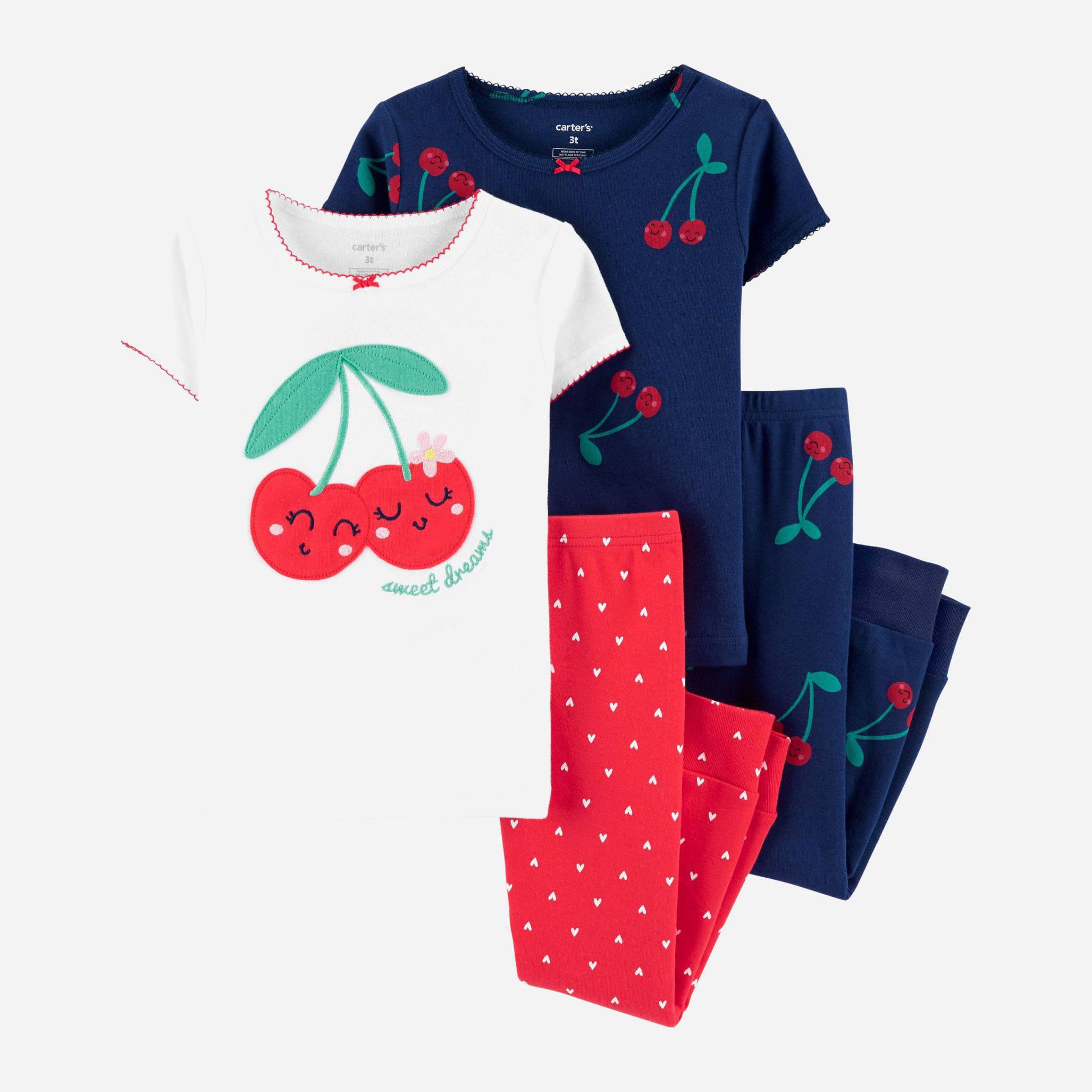 

Пижама (футболка + штаны) Carters 1H459010 76-81 см 2 шт Мультиколор