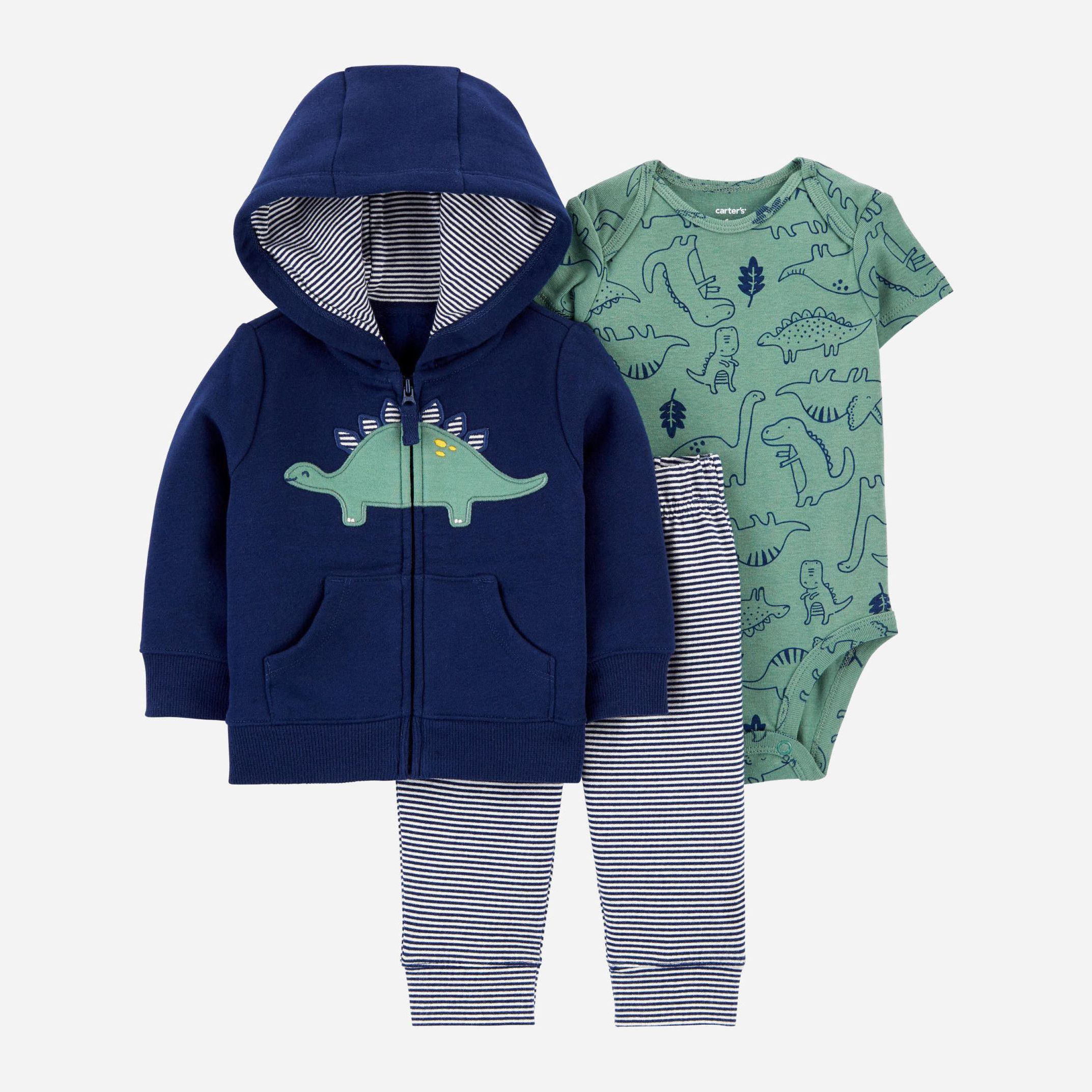 

Комплект (боди + толстовка + брюки) Carters 1J080310 72-76 см Мультиколор