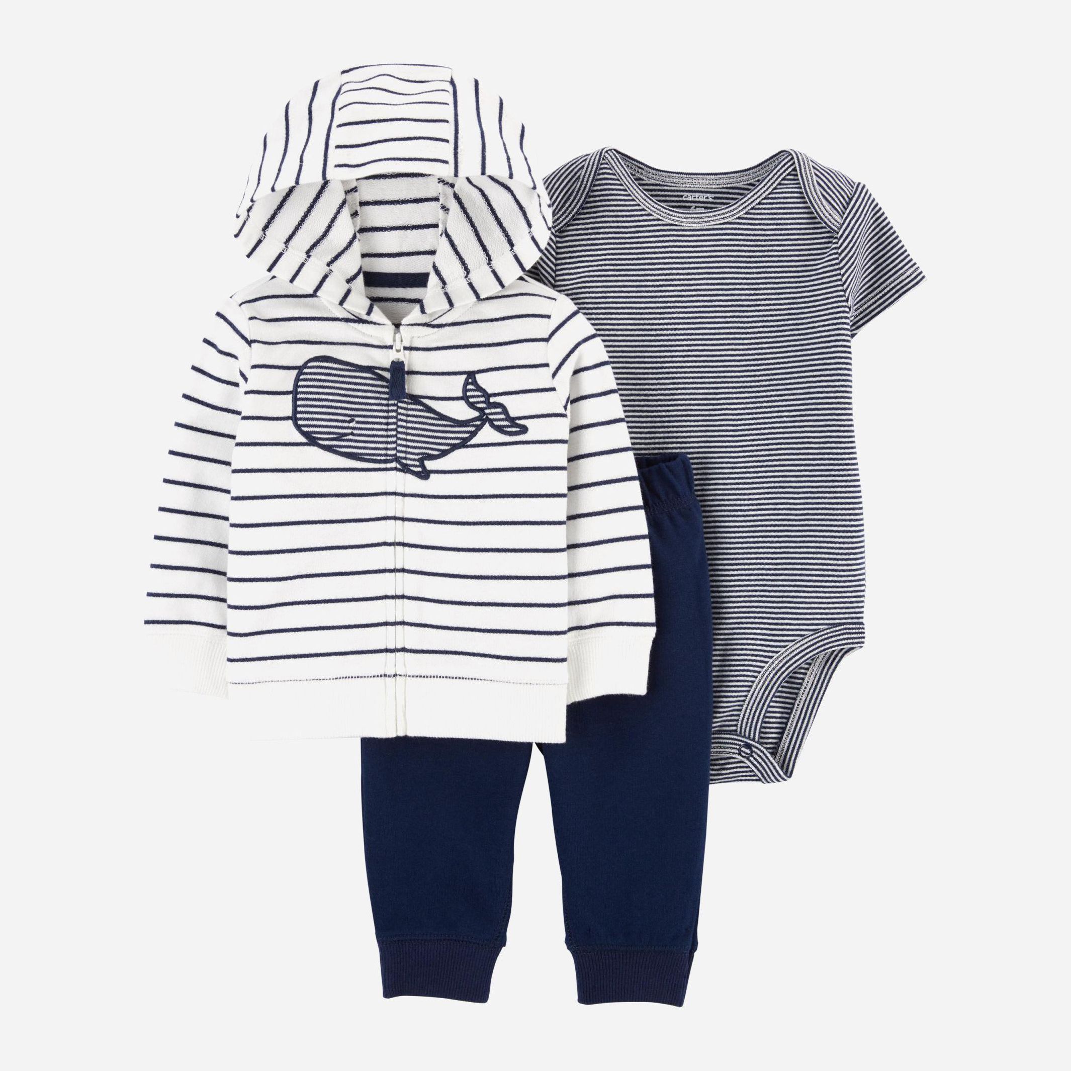 

Комплект (боди + толстовка + брюки) Carters 1K459710 76-81 см Мультиколор
