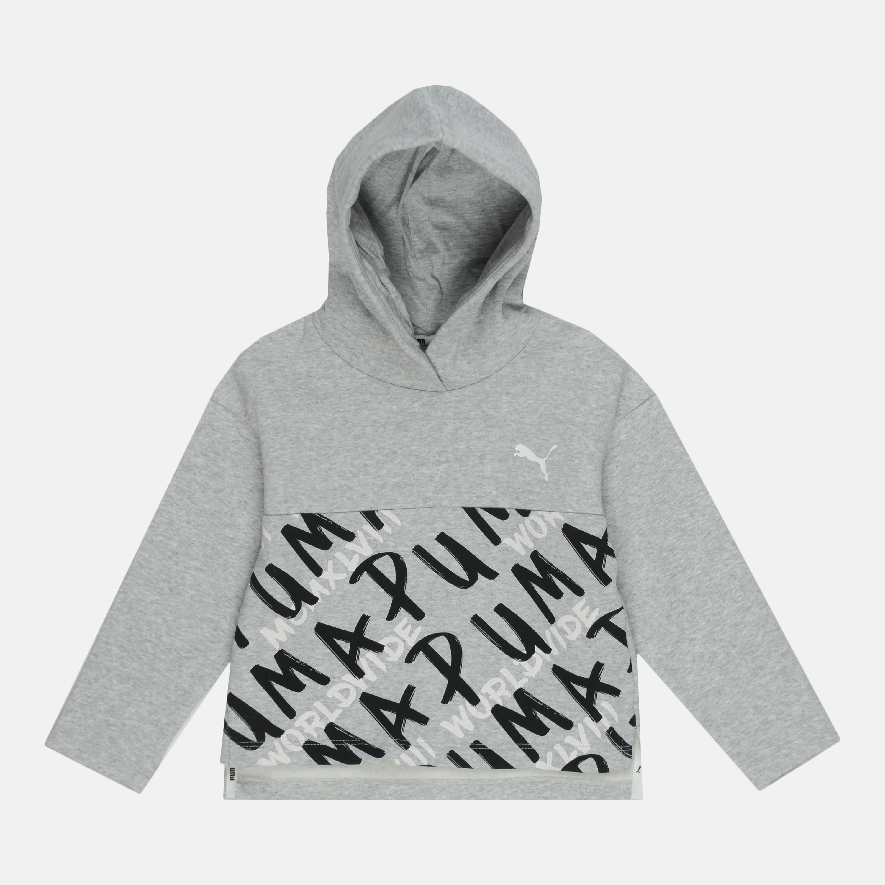 

Худи детское Puma Alpha Hoody 58021604 110 см Light Gray Heather