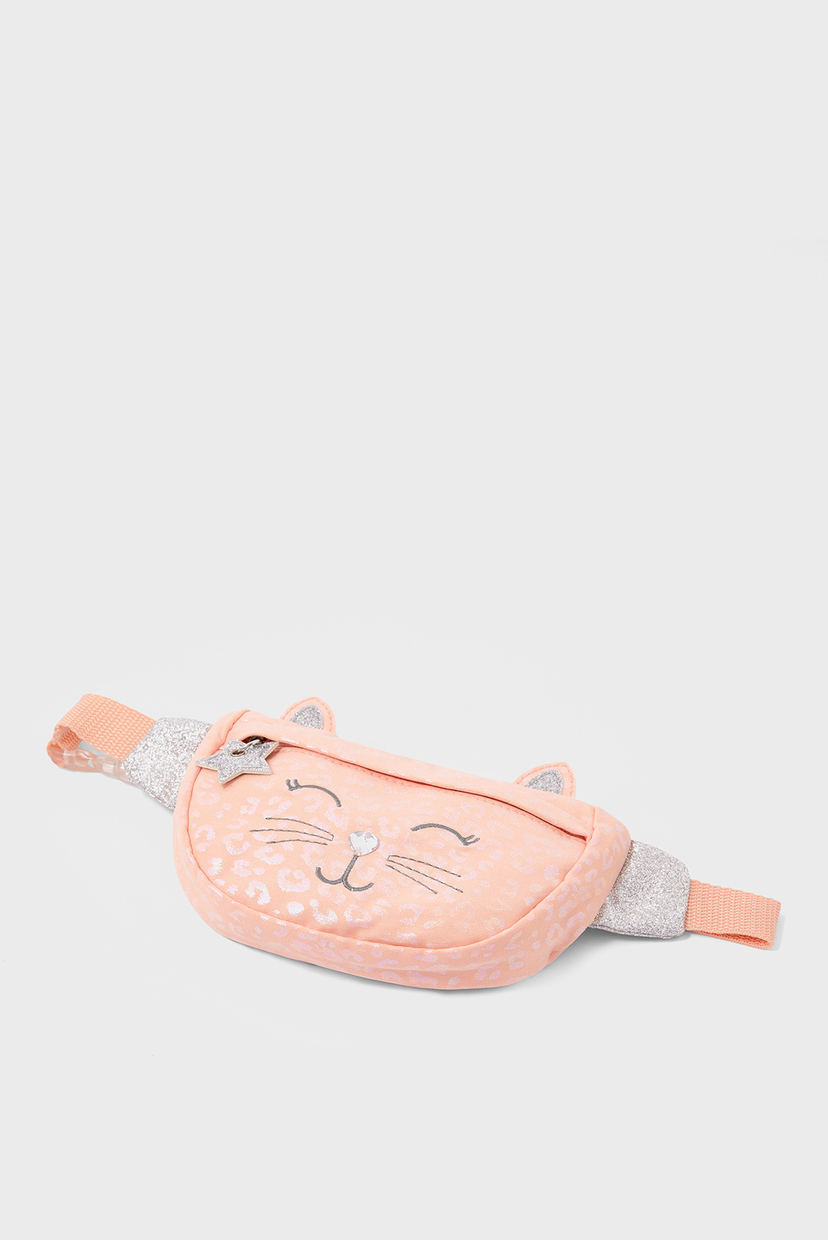 

Детская персиковая поясная сумка CAT BELT BAG Accessorize OS 183054