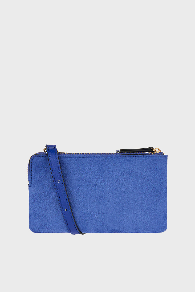 

Женская синяя сумка через плечо DOUBLE ZIP CROSSBODY Accessorize OS 790613