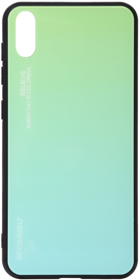 

Панель BeCover Gradient Glass для Vivo Y91c Green-Blue