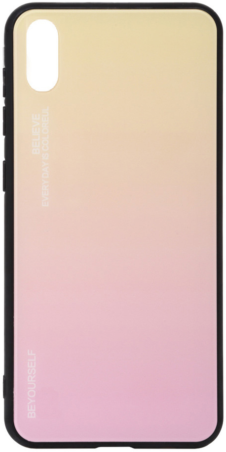 

Панель BeCover Gradient Glass для Vivo Y91c Yellow-Pink
