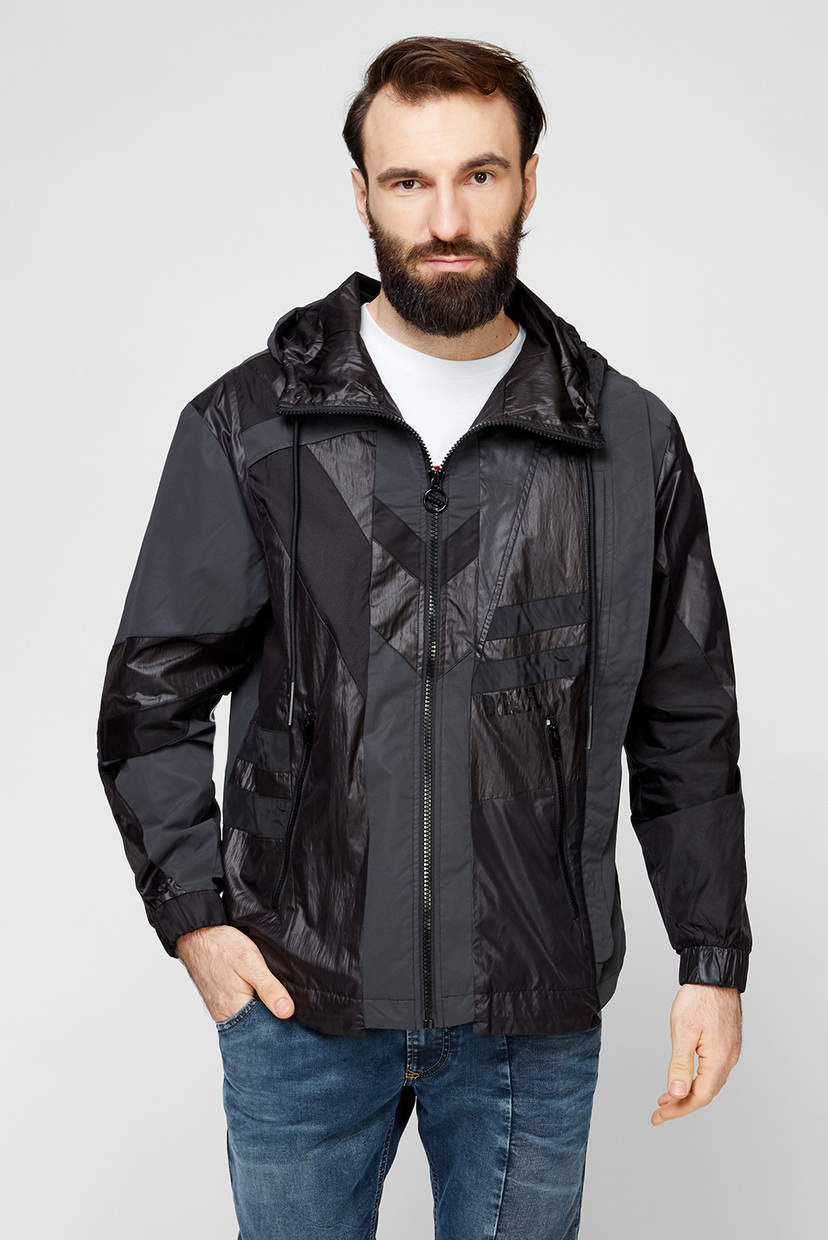 

Мужская черная ветровка J-EDWARD JACKET Diesel M A02203 0DBBB